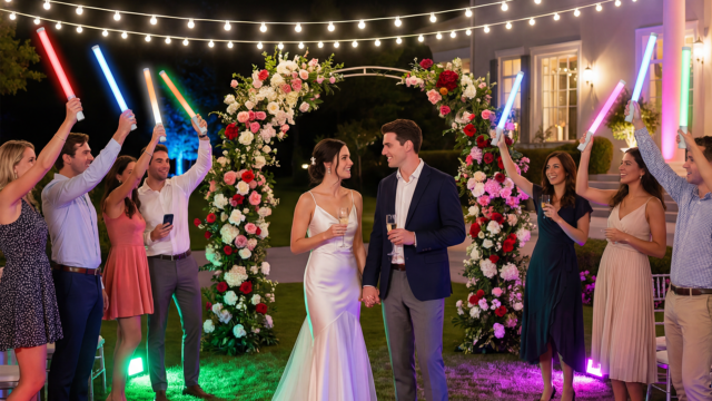 glow sticks for wedding-1